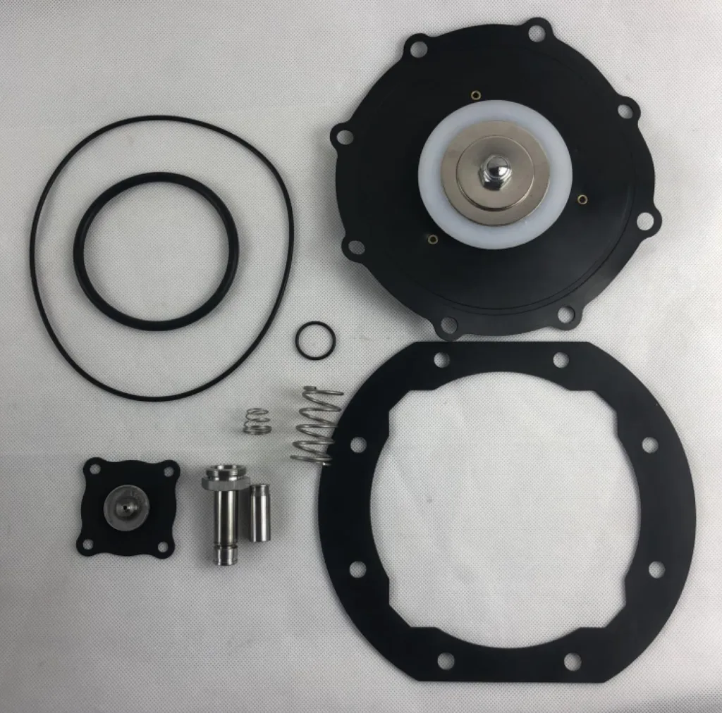 Pulse valve diaphragm opening sequence